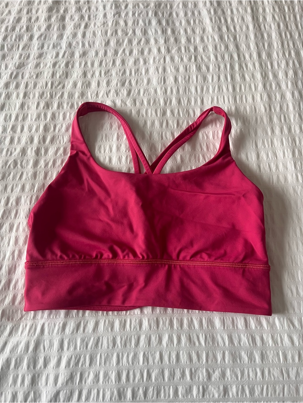 lululemon Energy Longline Bra - Raspberry coulis - Picture 2 of 3